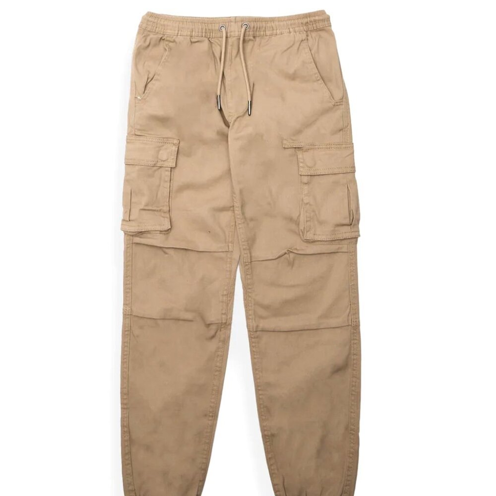 Arsenic Youth Loose Cargo Twill Joggers NWT